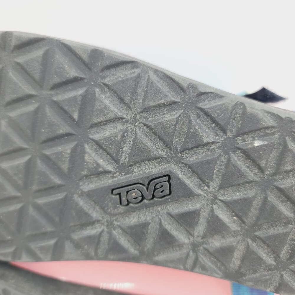 Teva Women's Blue Original Universal Tie-Dye 1124231 Sport Sandals Size US 9 - Picture 6 of 9